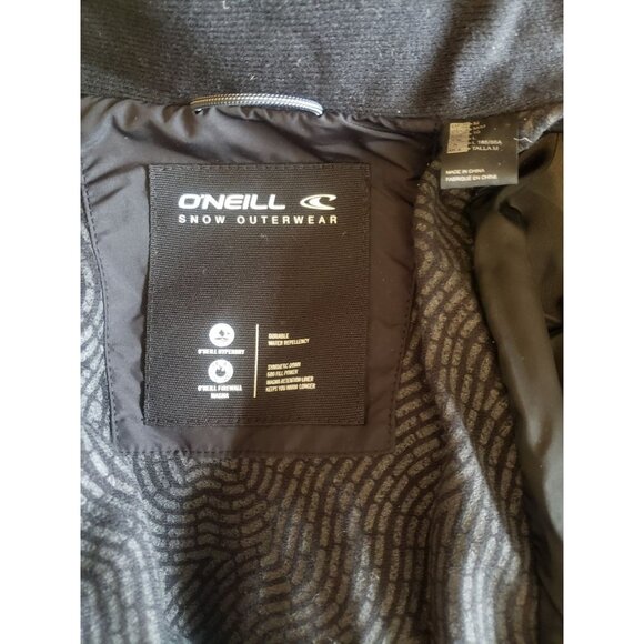 ONeill Phase Womens Puffer Jacket With Faux Fur Hood Size M Black NWT - Picture 6 of 14